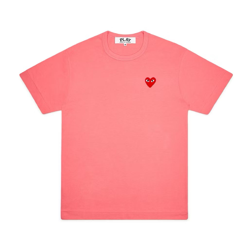 CDG small logo t-shirt pink