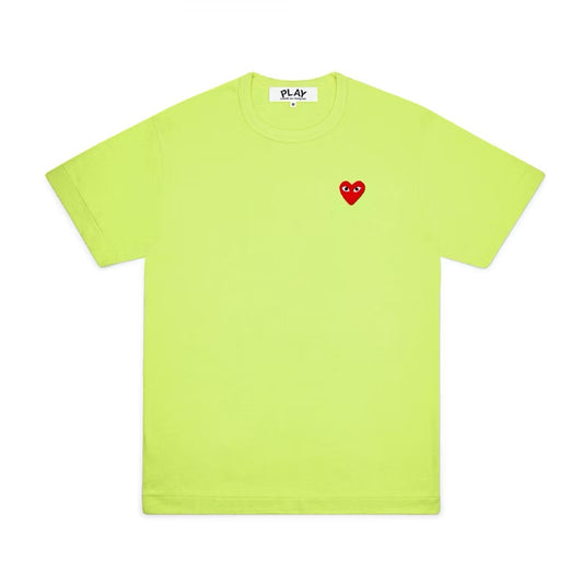 CDG small logo t-shirt green