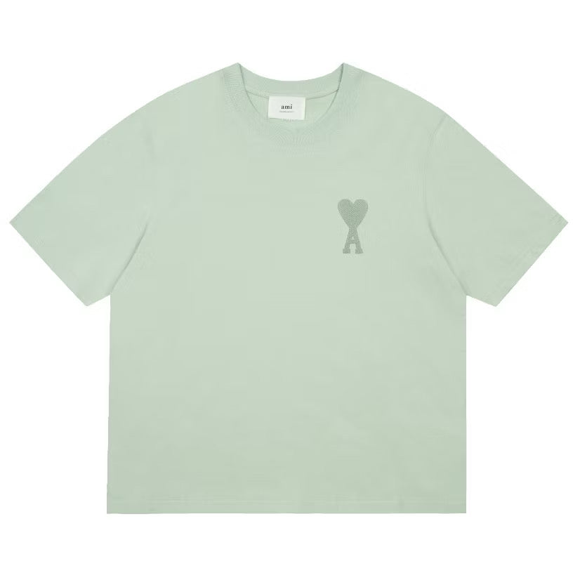 AMI medium logo t-shirt green