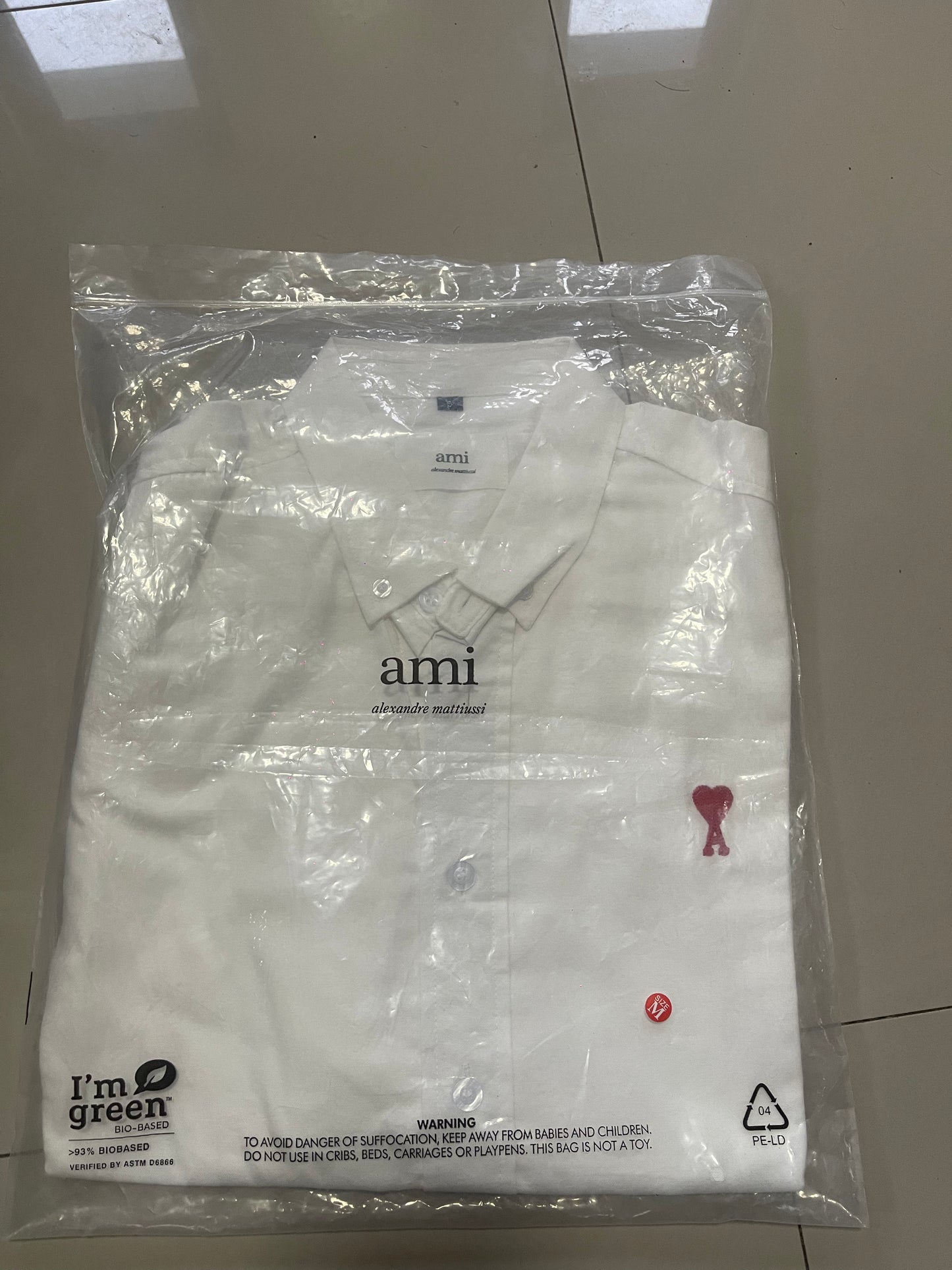 AMI small logo polo