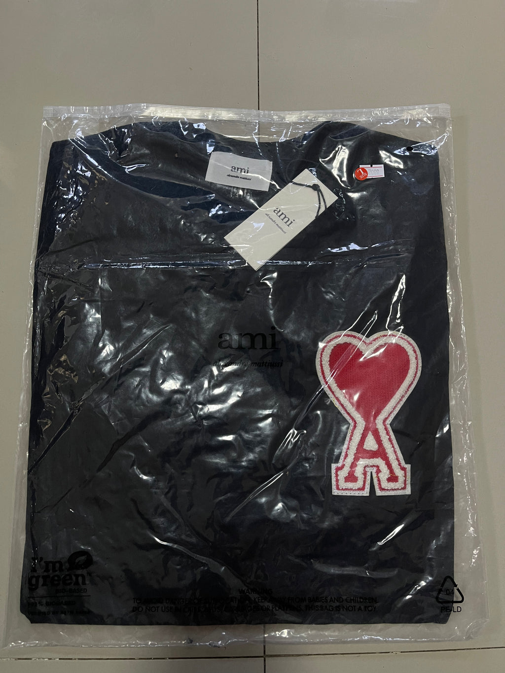 AMI big logo tee black