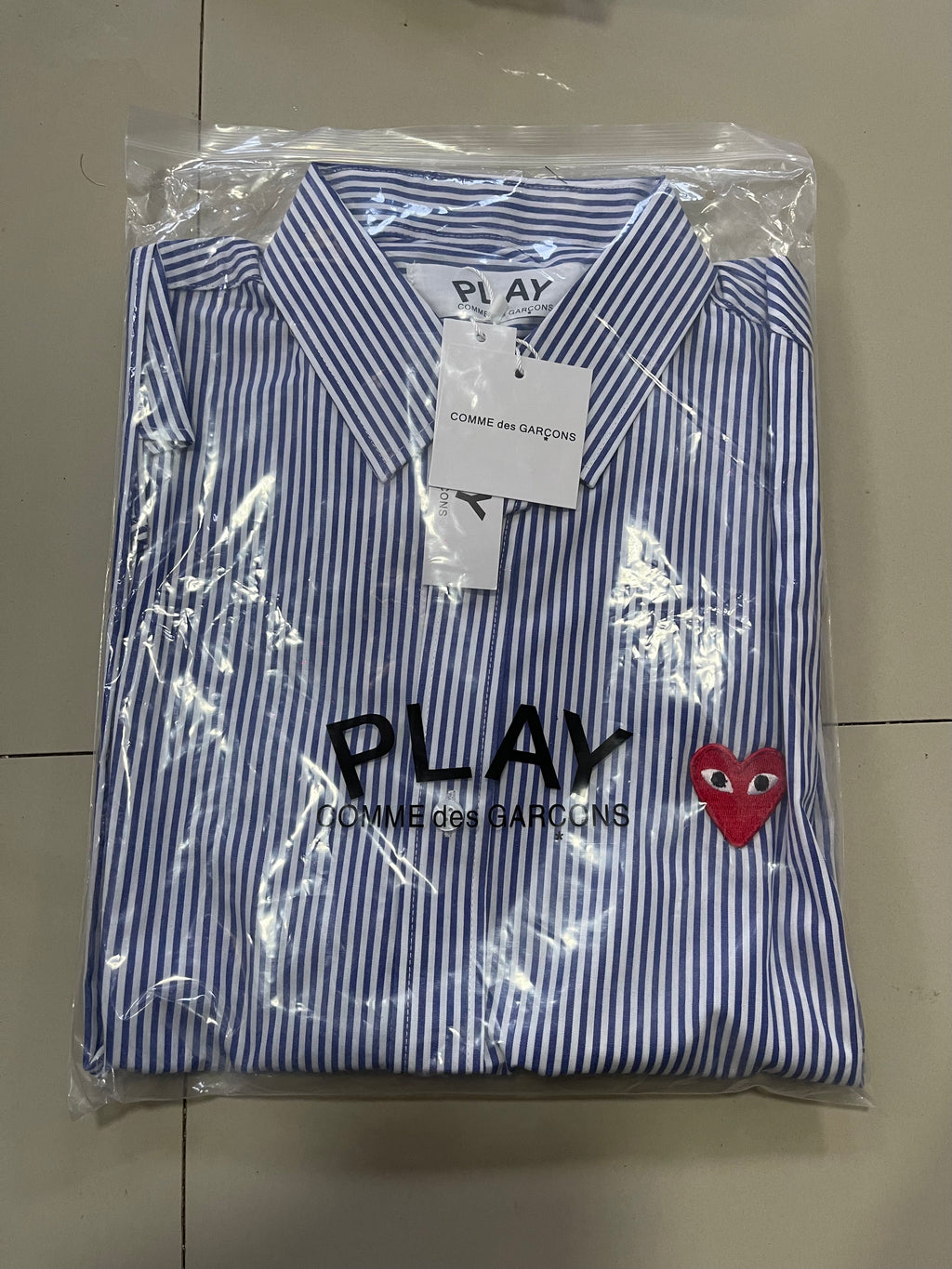 CDG button-down