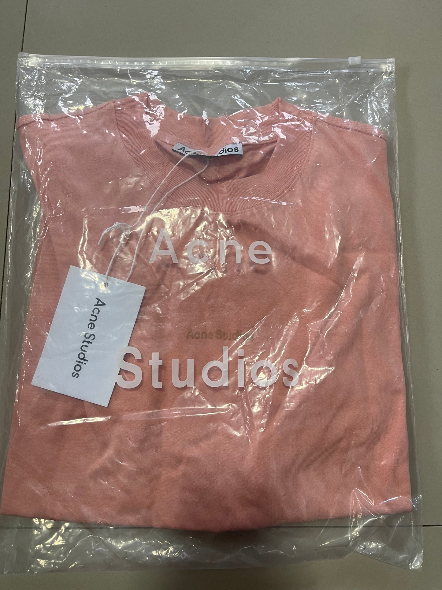 Acne studios tee pink