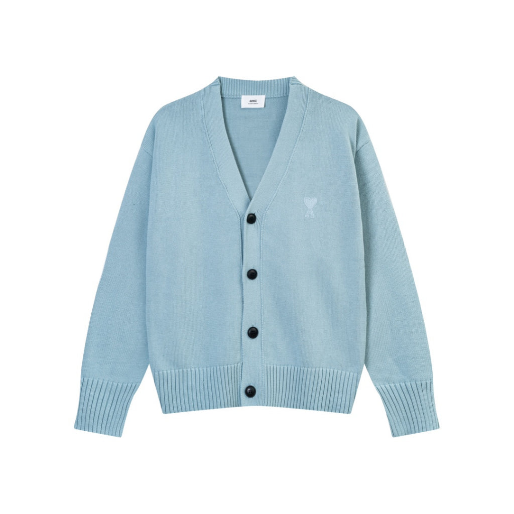 Ami De Coeur small logo Knitted Cardigan