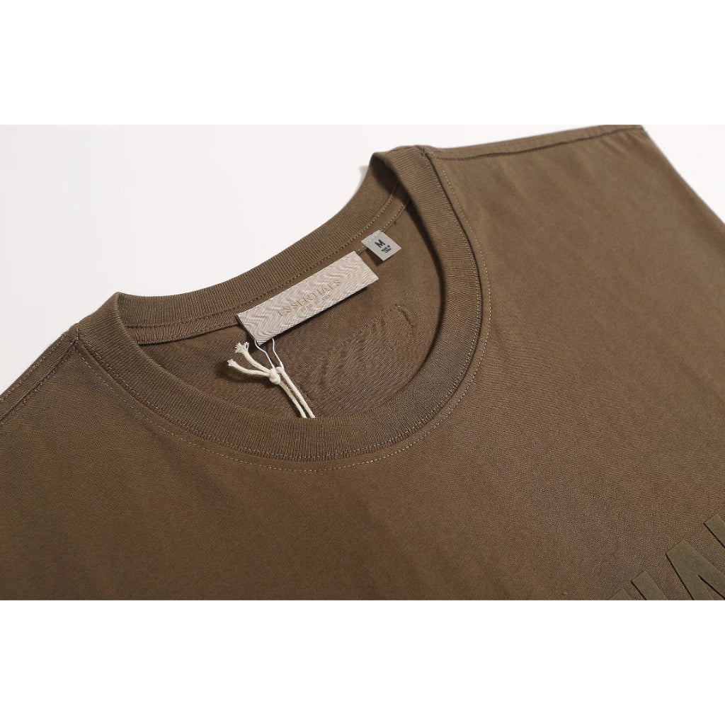 Fear of God Essentials middle logo sleevless top