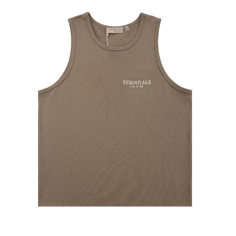 Fear of God Essentials side logo tank top