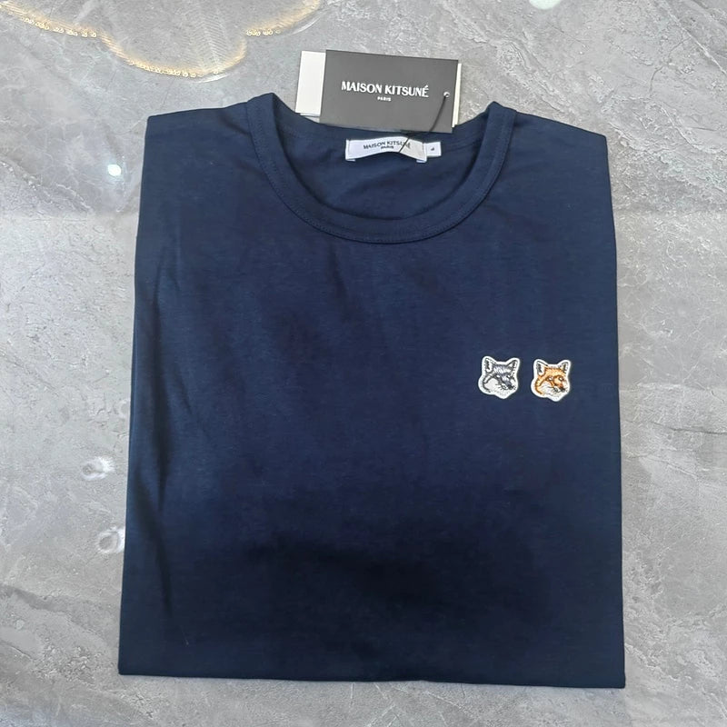 Maison Kitsune double logo T-shirt
