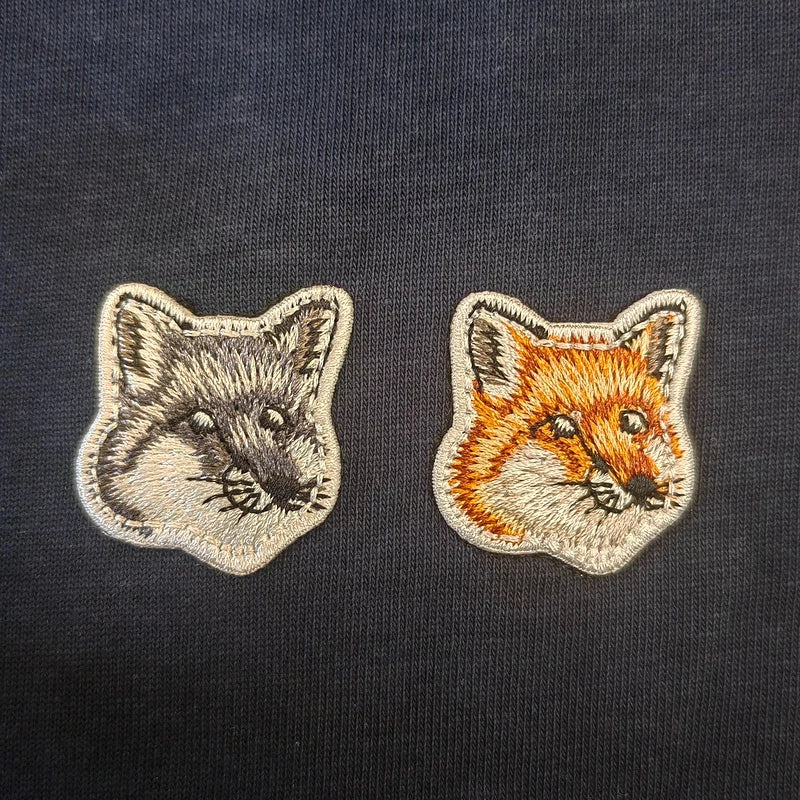 Maison Kitsune double logo T-shirt