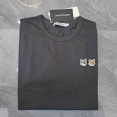 Maison Kitsune double logo T-shirt