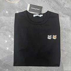 Maison Kitsune double logo T-shirt