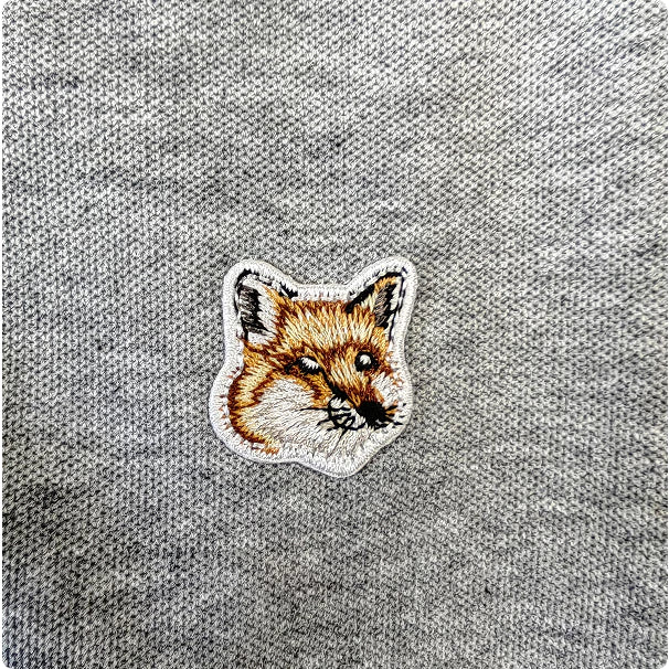 Maison Kitsune single fox logo Polo Shirt