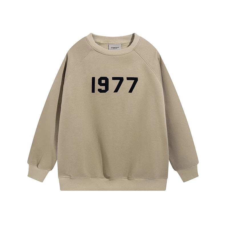 Fear of God Essentials 1977 logo Crewneck Sweater