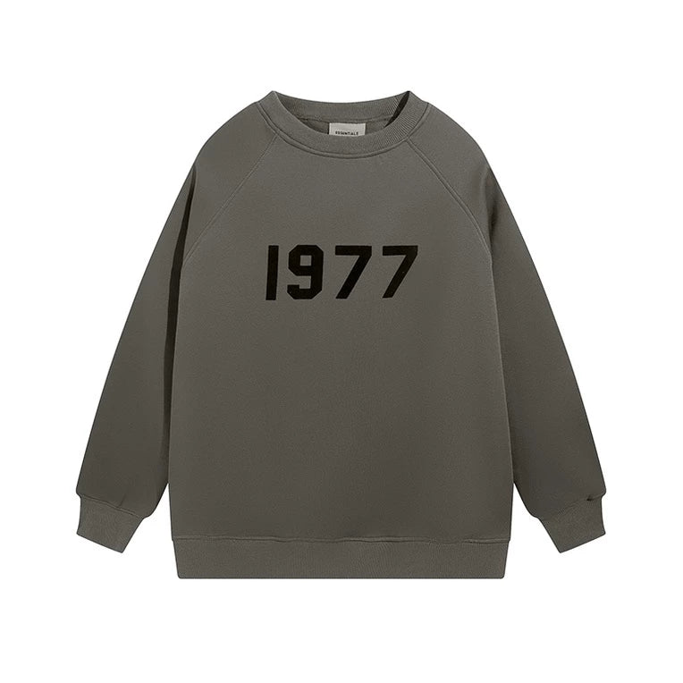Fear of God Essentials 1977 logo Crewneck Sweater