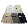 Fear of God Essentials 1977 logo Crewneck Sweater