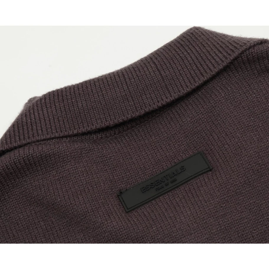 Fear of God Essentials knitted Collared Sweater