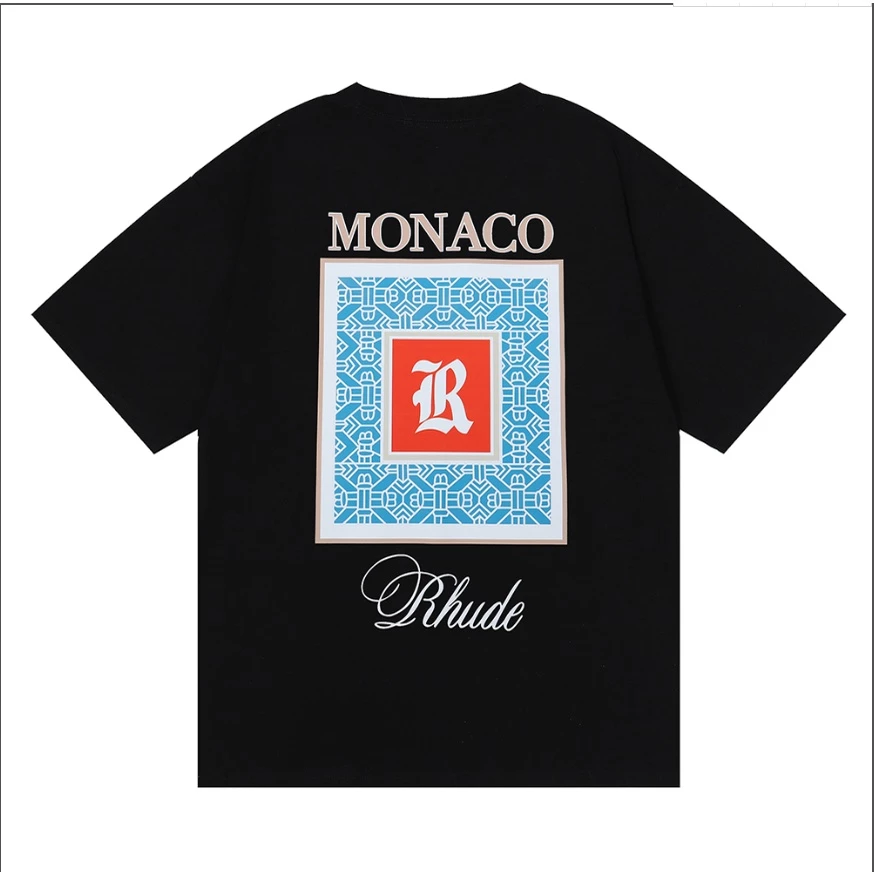 RHUDE Monaco logo tee