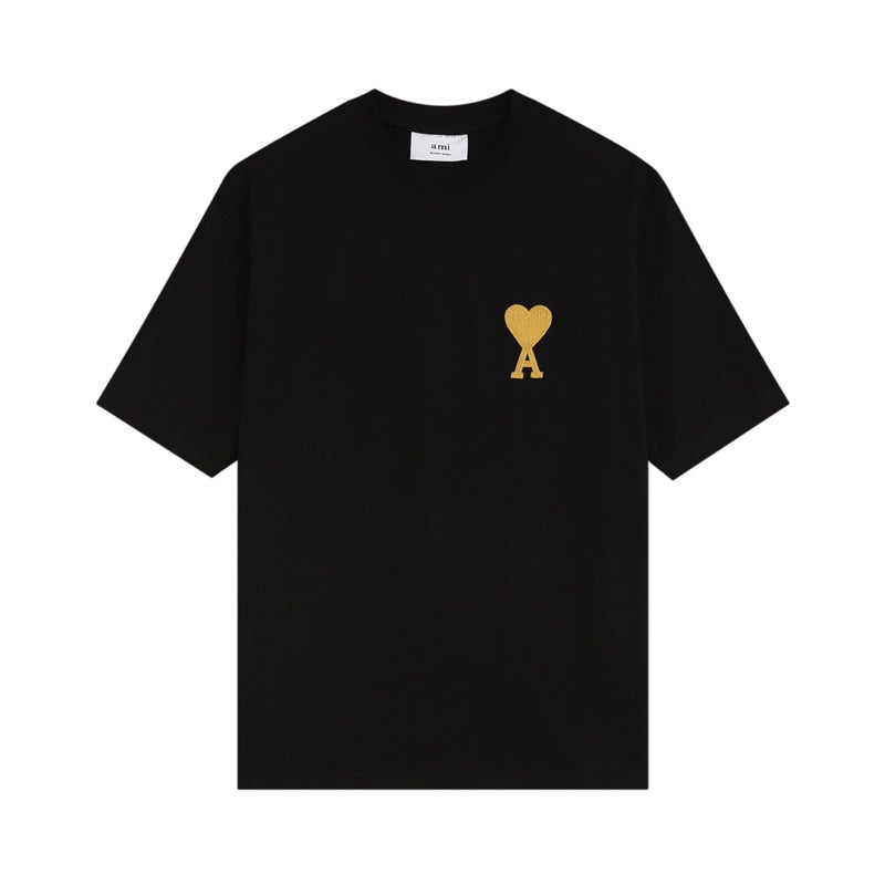 Ami De Coeur gold logo T-shirt