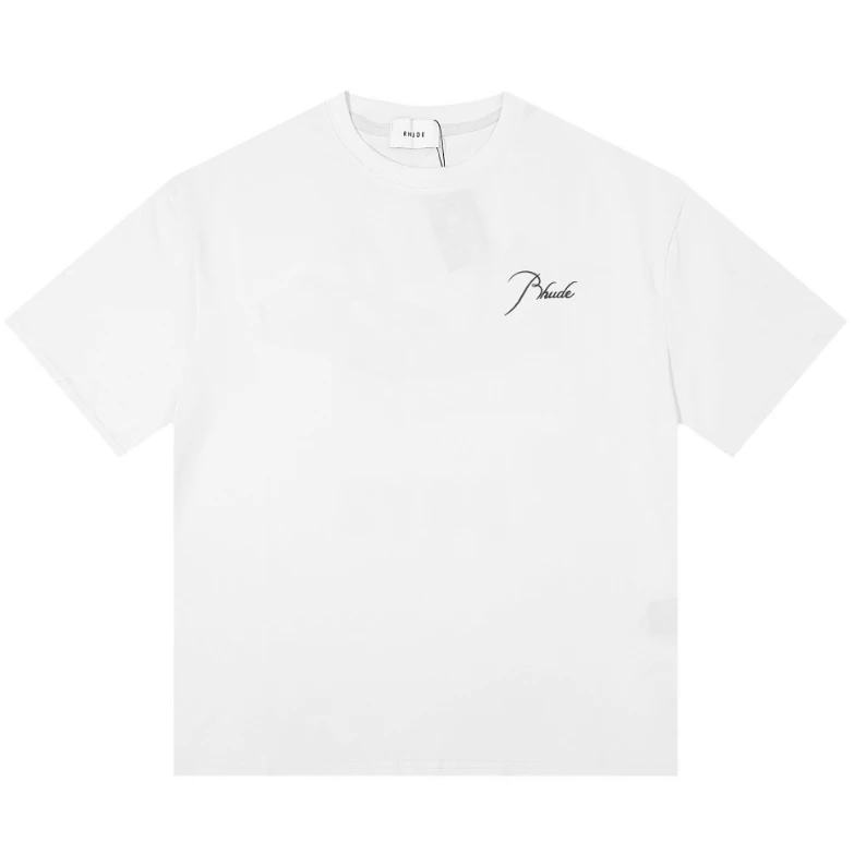 RHUDE Cursive logo tee