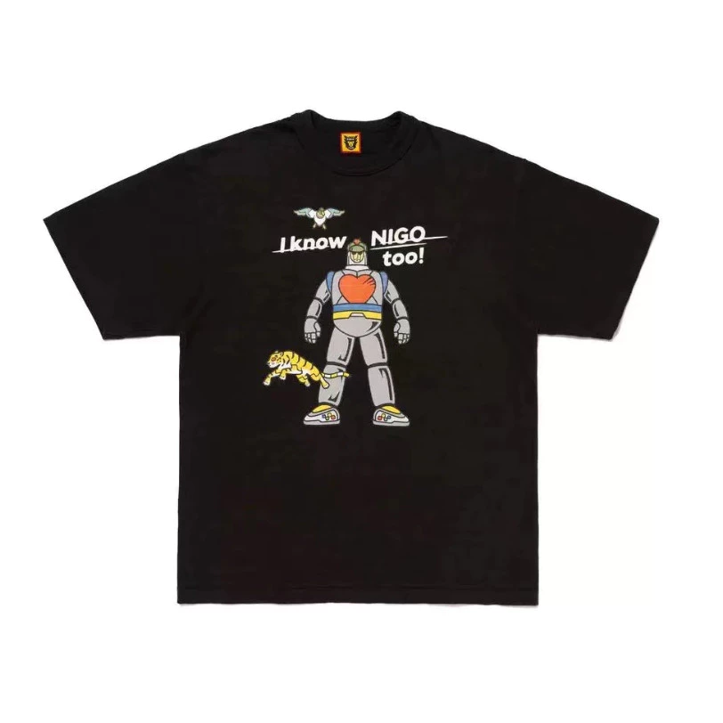 Human Made anime robot logo T-shirt