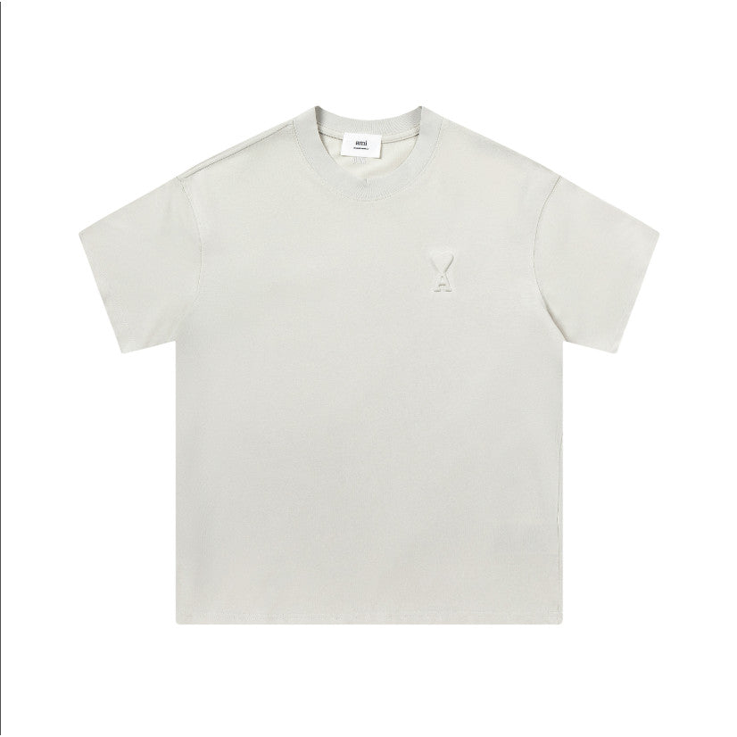 ★AMI DE COEUR SMALL HEART T-SHIRT ロゴ Tシャツ Ami de Coeur Embroidered Small Heart T-shirt (White) – The