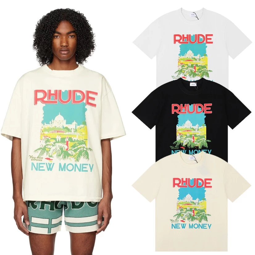 RHUDE New Palm Money tee