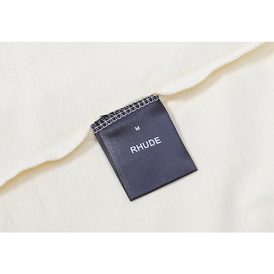 RHUDE Grand Pix Middle Logo tee