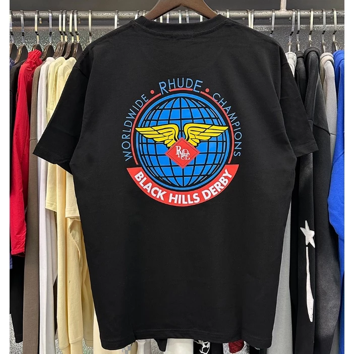 RHUDE Black Hills Derby Tee