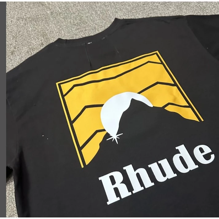 RHUDE x Lambo Collab tee