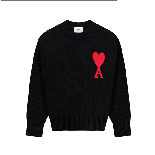 Ami De Coeur big logo knitted Sweater