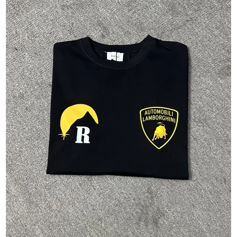 RHUDE x Lambo Collab tee