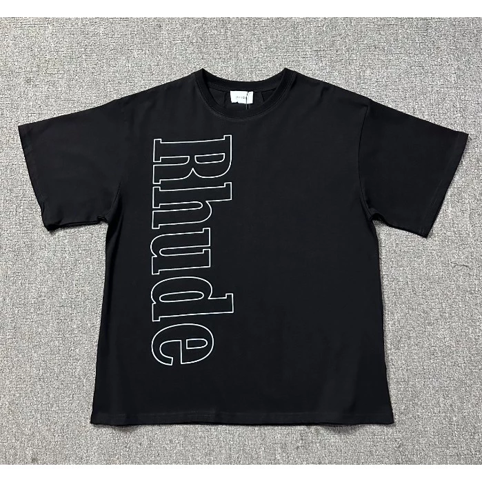 RHUDE front side logo tee
