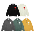 Ami De Coeur big logo buttoned Sweater