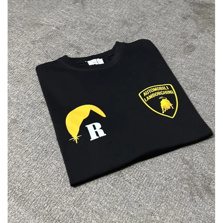 RHUDE x Lambo Collab tee