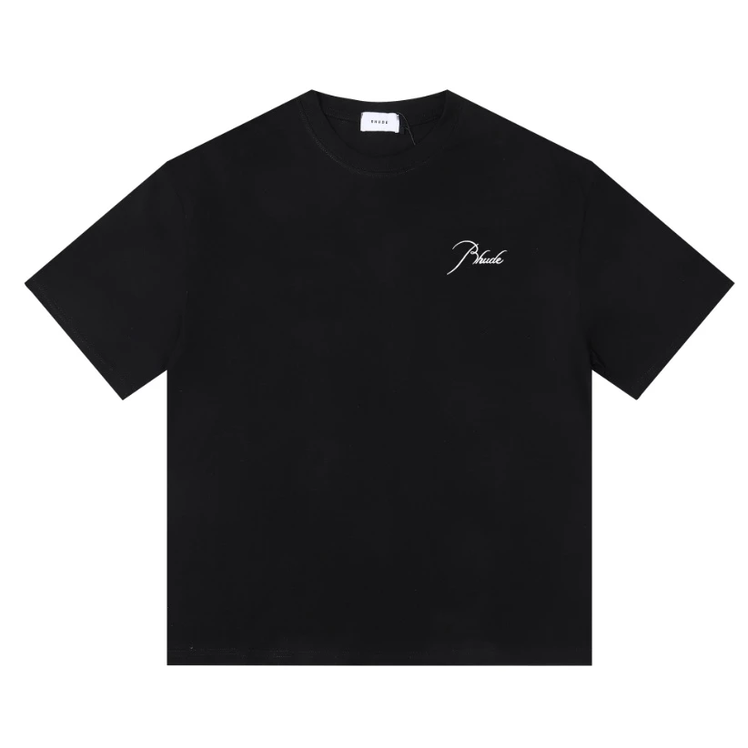 RHUDE Cursive logo tee