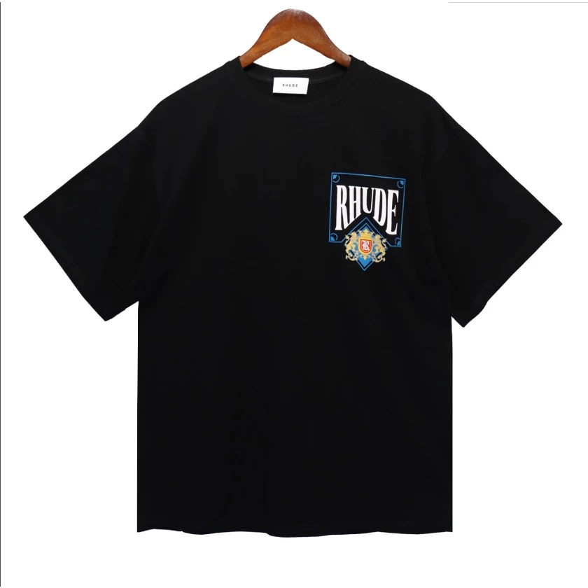 RHUDE back hit logo tee