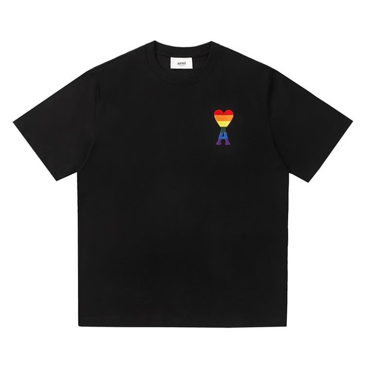 Ami De Coeur multicolor logo T-shirt