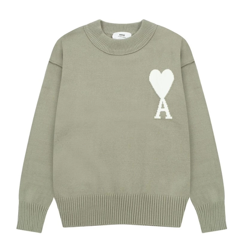Ami De Coeur neutral big logo knitted Sweater