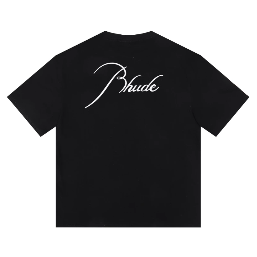 RHUDE Cursive logo tee