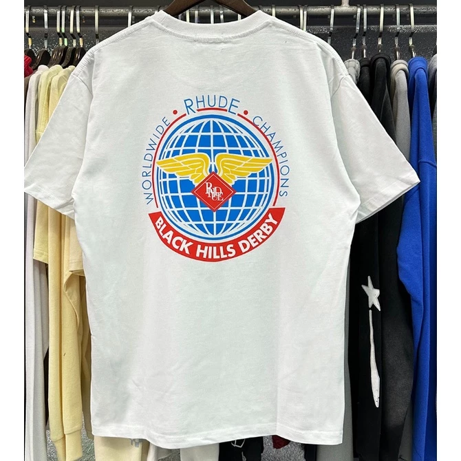 RHUDE Black Hills Derby Tee