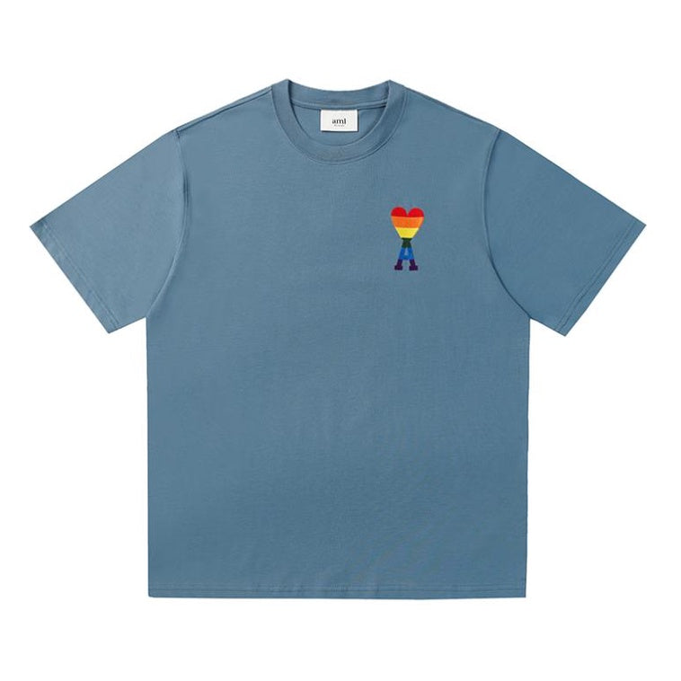 Ami De Coeur multicolor logo T-shirt