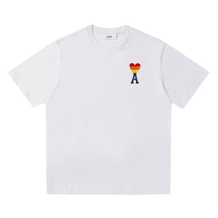 Ami De Coeur multicolor logo T-shirt