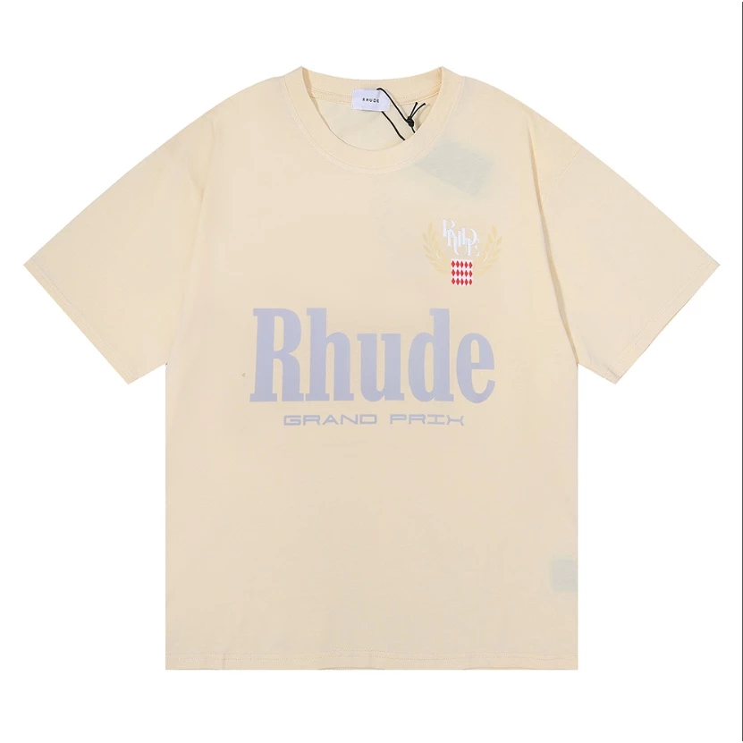 RHUDE Grand Pix Middle Logo tee