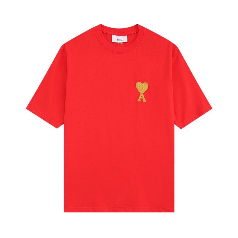 Ami De Coeur gold logo T-shirt