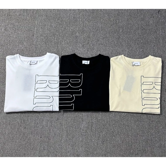 RHUDE front side logo tee