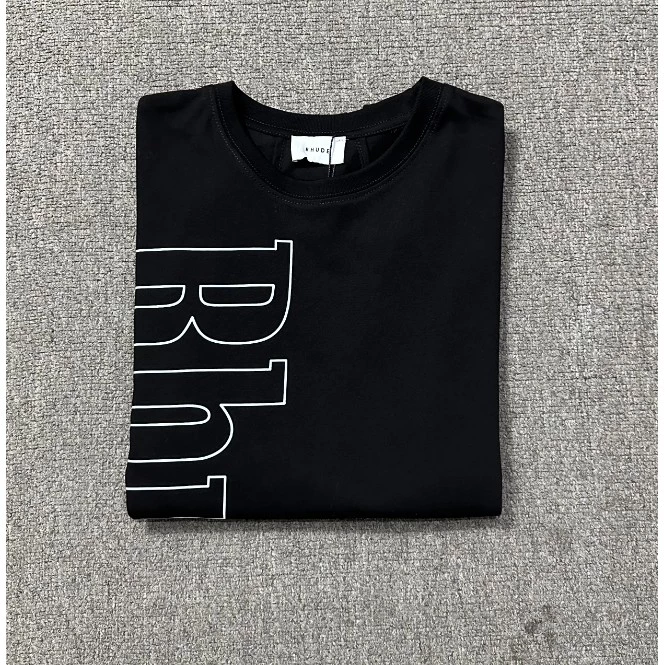 RHUDE front side logo tee