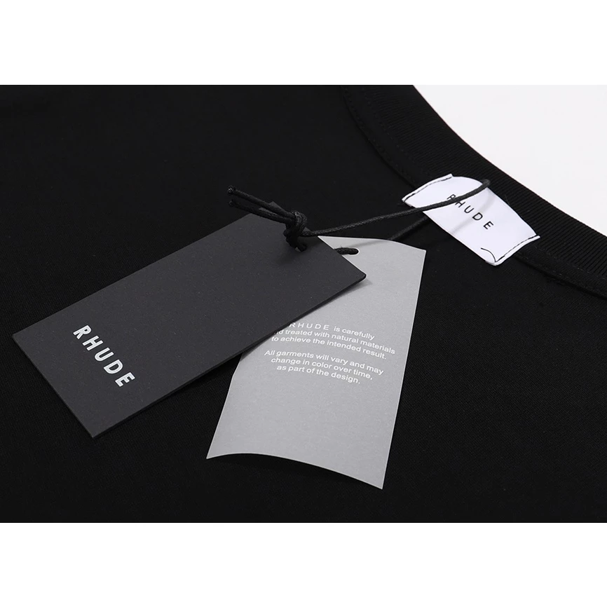 RHUDE Grand Pix Middle Logo tee