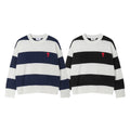 Ami De Coeur big logo stripes Sweater