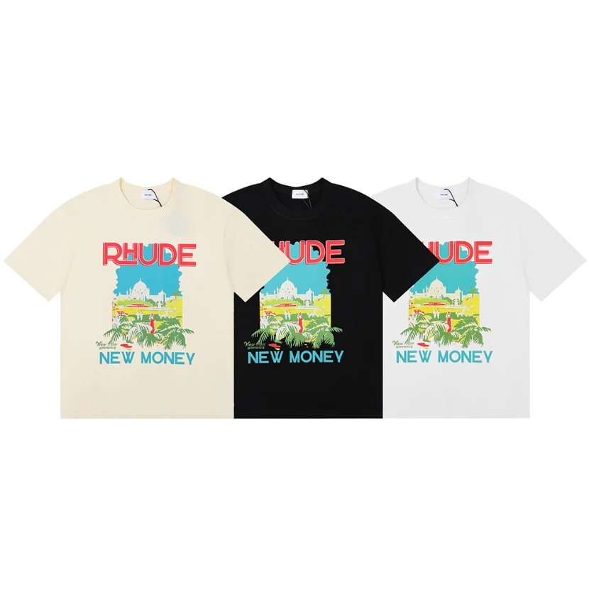 RHUDE New Palm Money tee