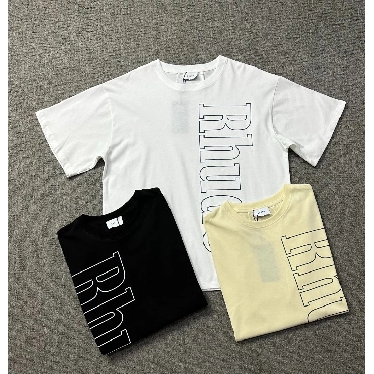 RHUDE front side logo tee