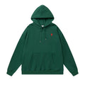 AMI small logo hoodie green
